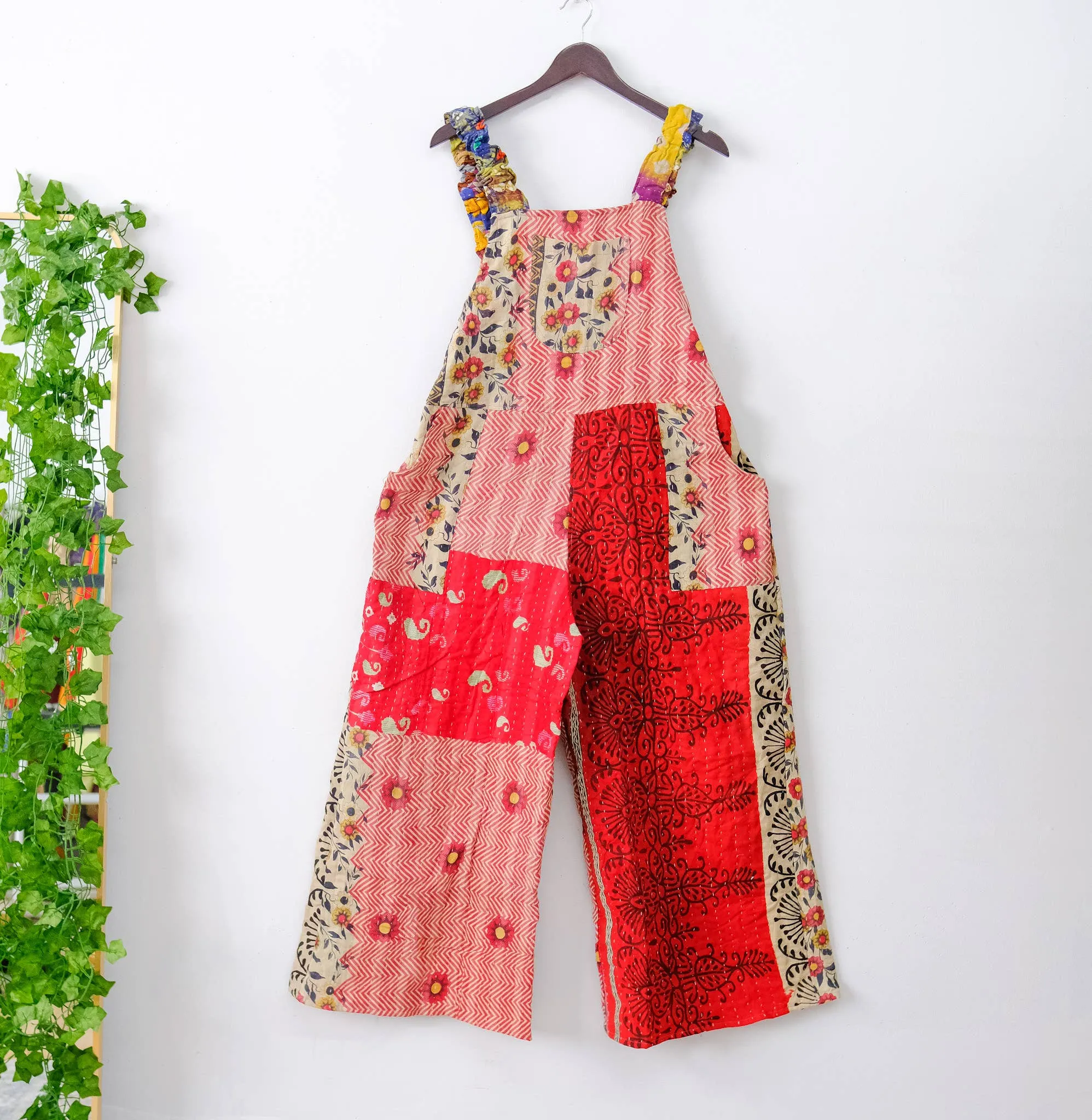 Kantha Handmade Wide Leg Jumpsuit