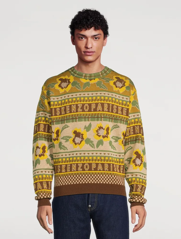 KENZO Fairisle Wool Sweater