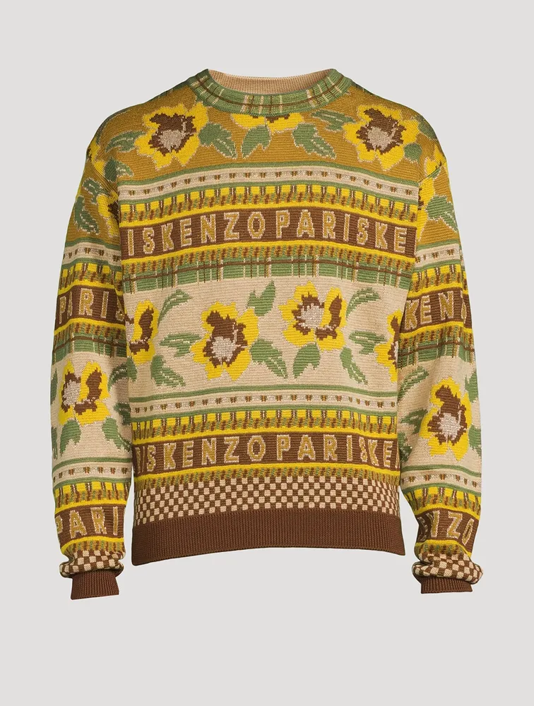 KENZO Fairisle Wool Sweater