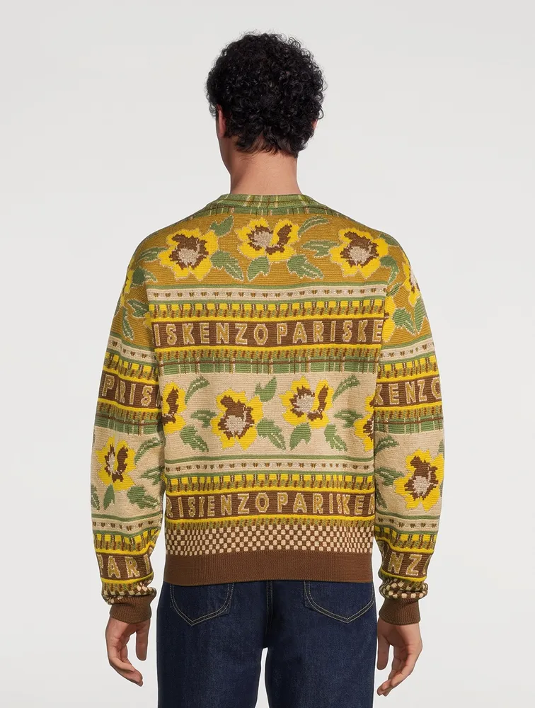 KENZO Fairisle Wool Sweater