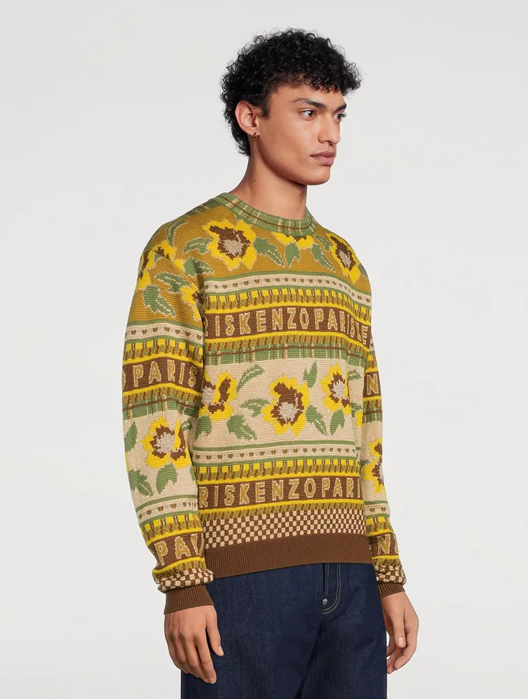 KENZO Fairisle Wool Sweater