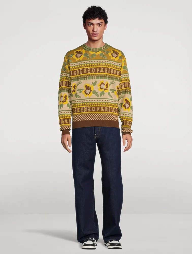 KENZO Fairisle Wool Sweater