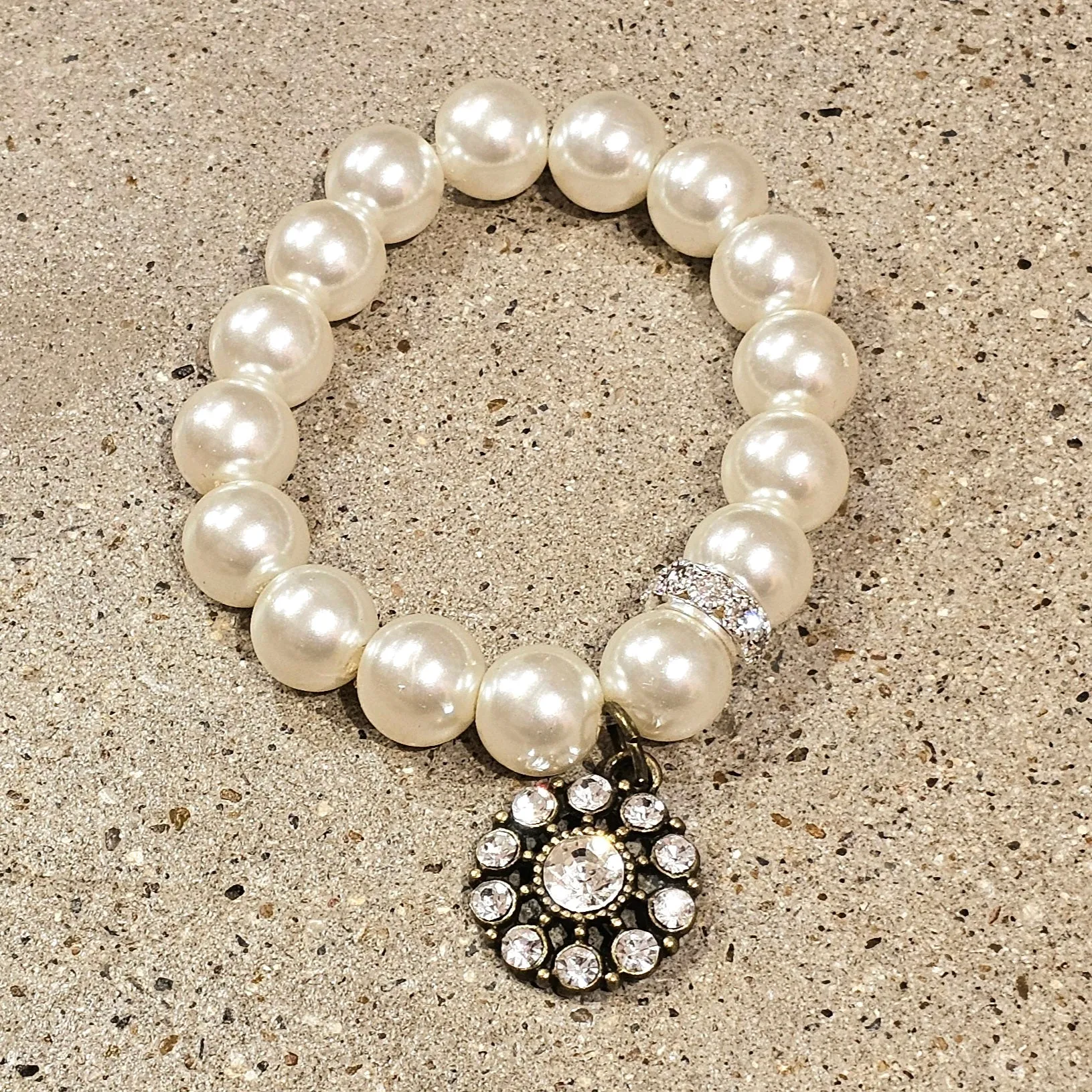 KIG Pearl Bling Chunky Bracelet