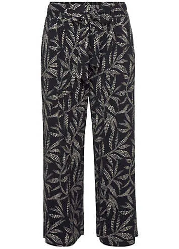 LASCANA Leaf Printed Culottes | Kaleidoscope