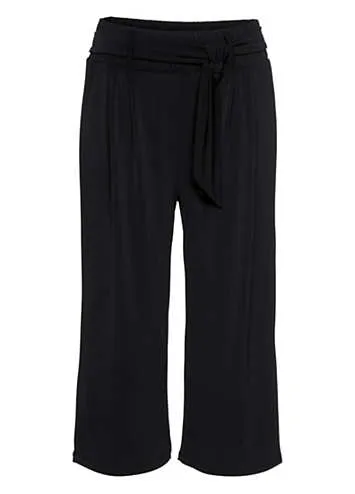 LASCANA Tie Belt Culottes | Grattan