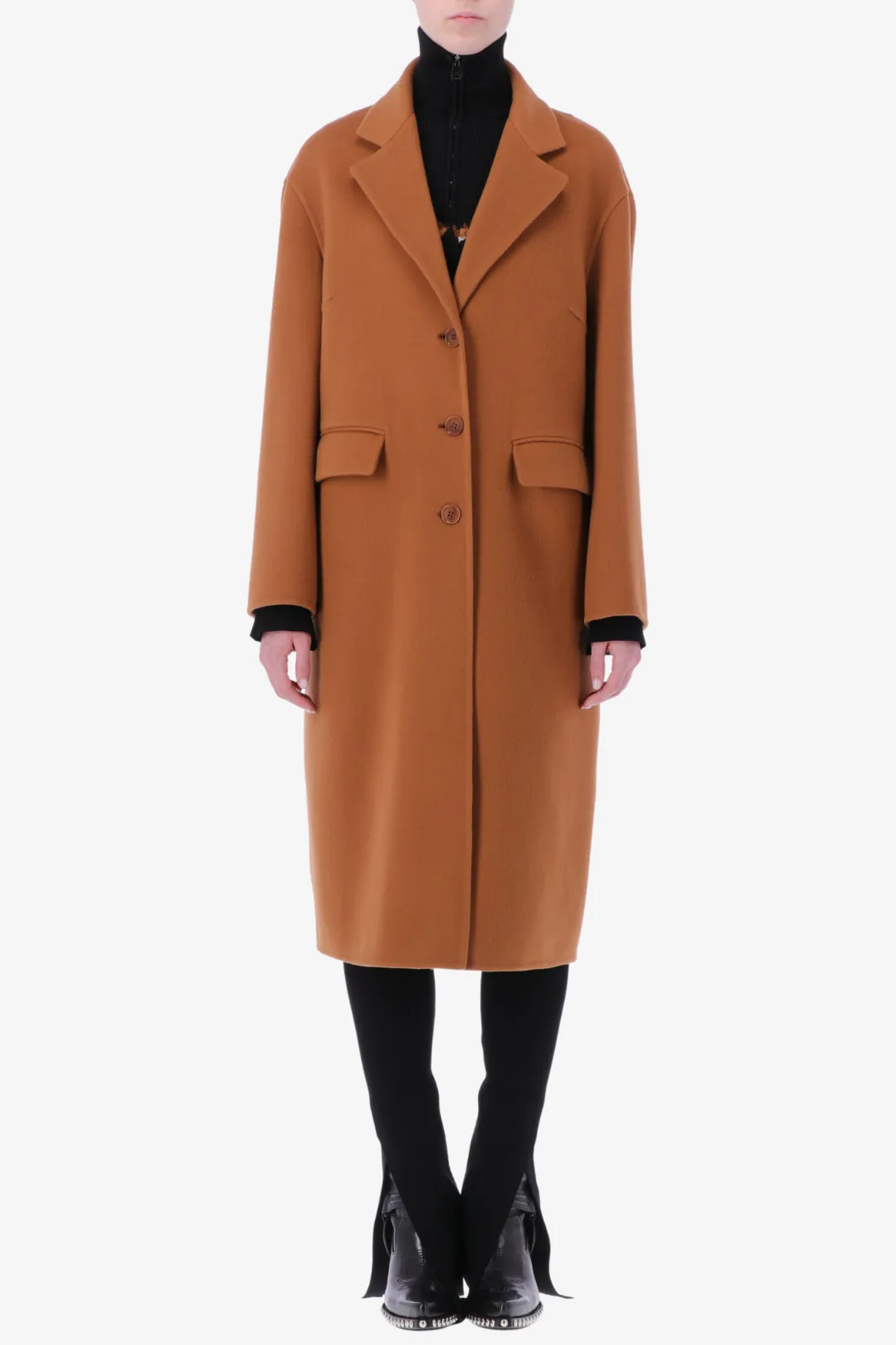 Long Camel Coat