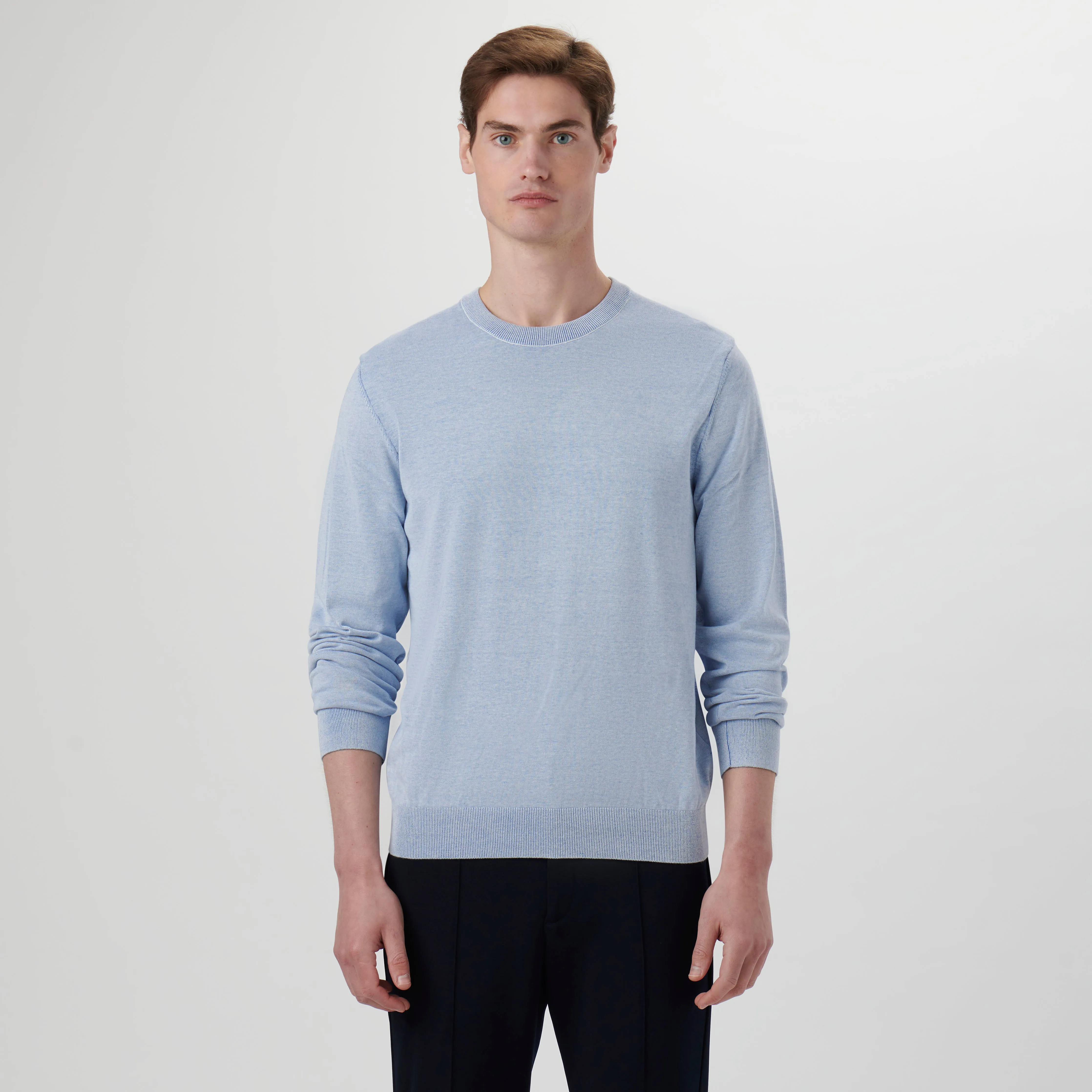 Melange Crew Neck Sweater