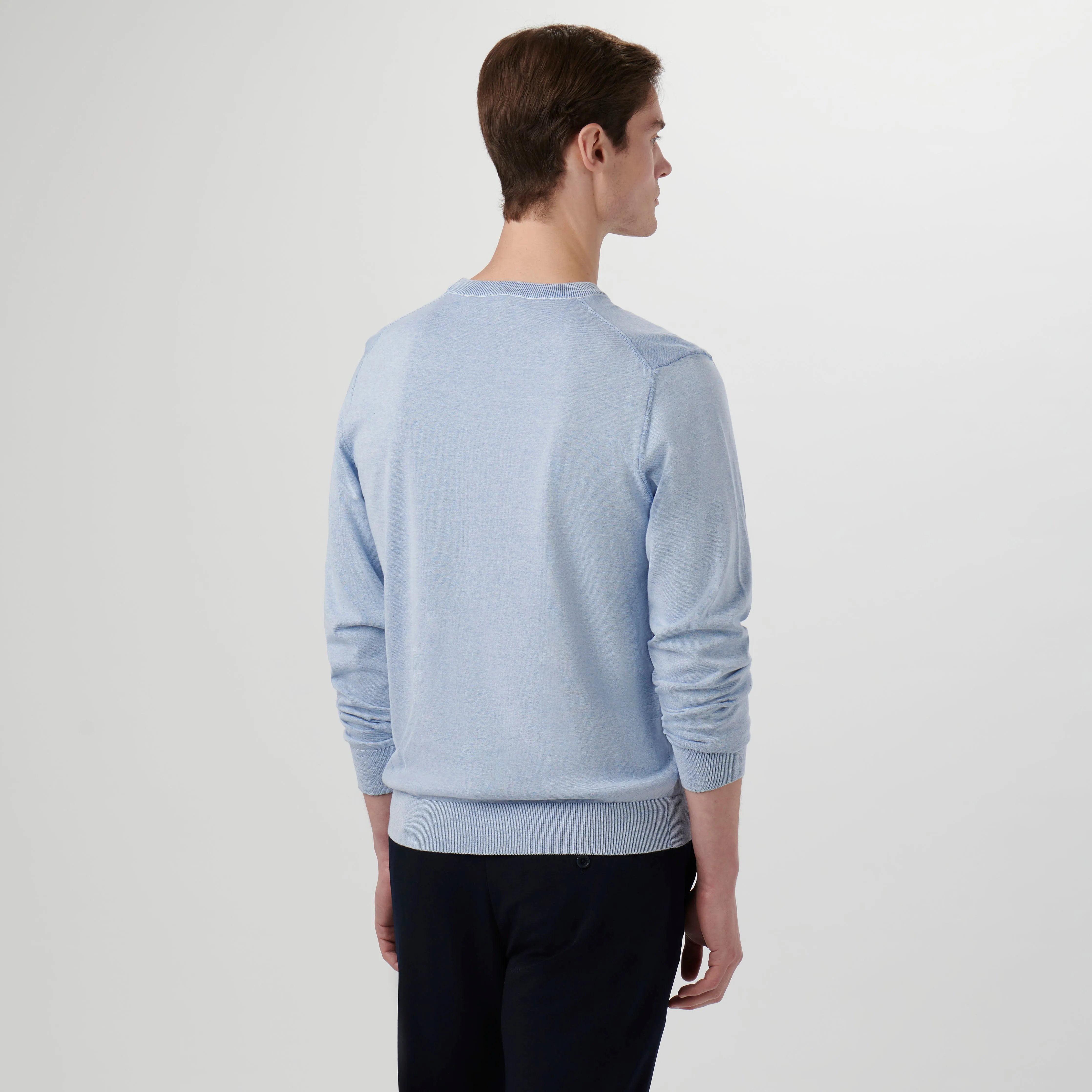 Melange Crew Neck Sweater