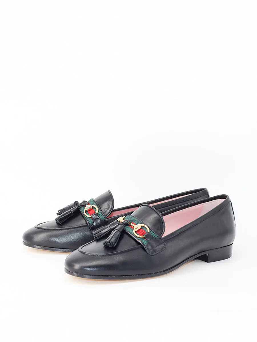 Mocasines Blello piel coy color negro