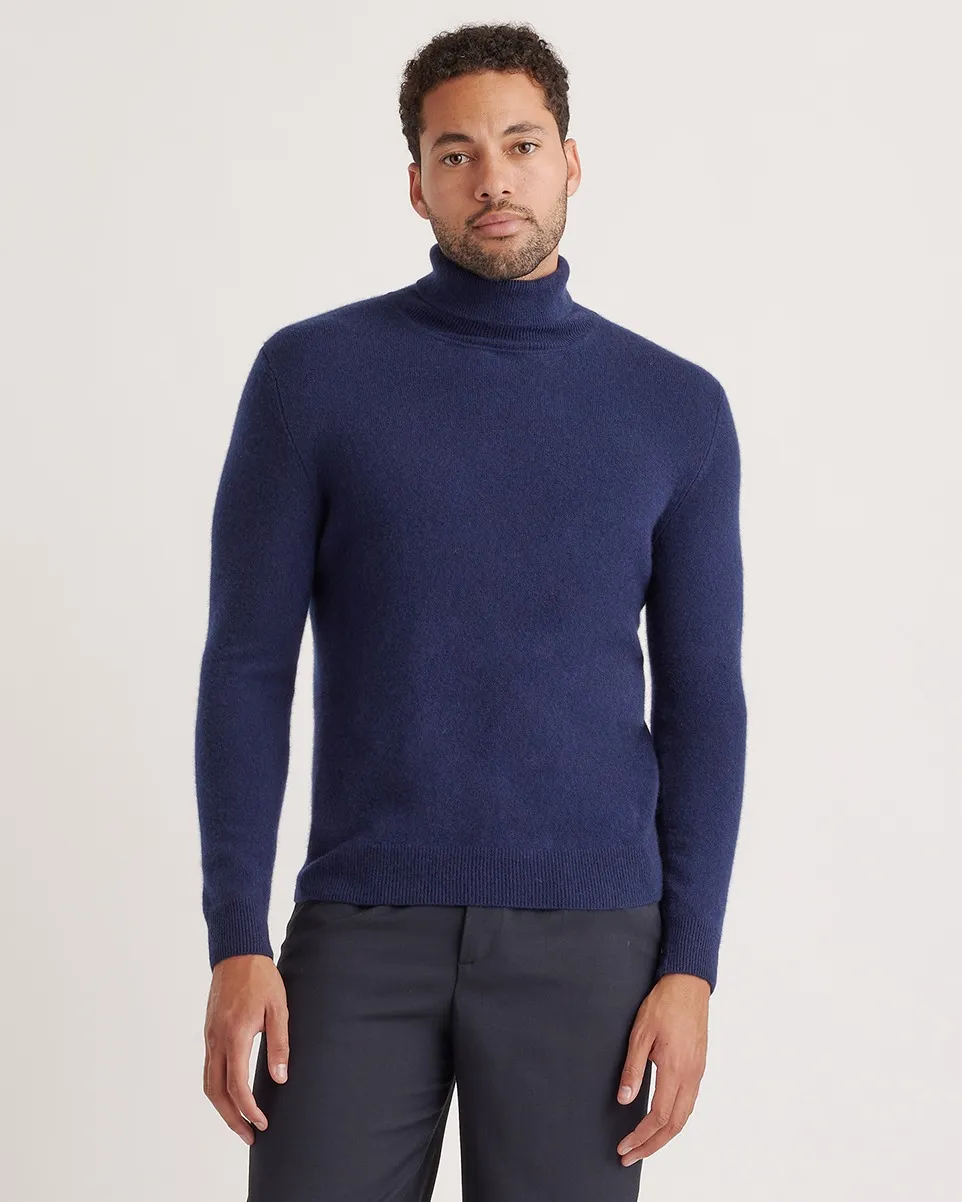 Mongolian Cashmere Turtleneck Sweater