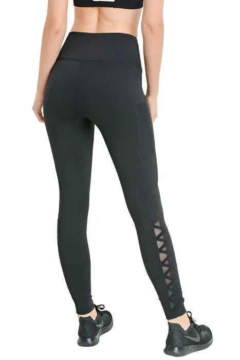 Mono B Mesh and Lattice Full Legging APH 2116