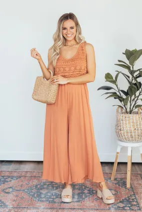 Nanette Crochet Jumpsuit - 2 Colors