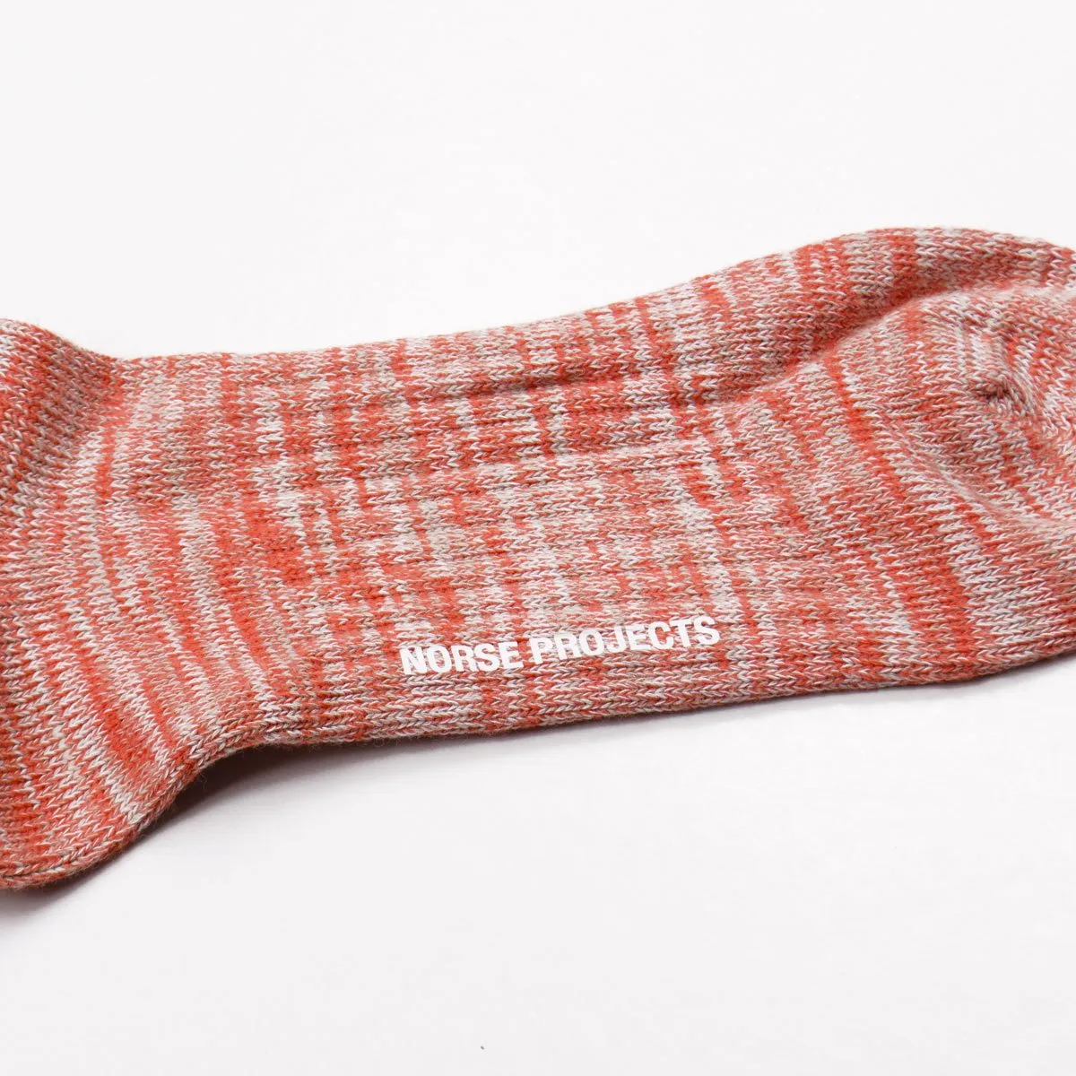 Norse Projects - Bjarki Blend Socks - Burned Red