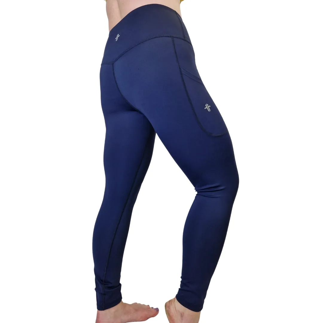 Performance Gym Leggings- Dark Navy