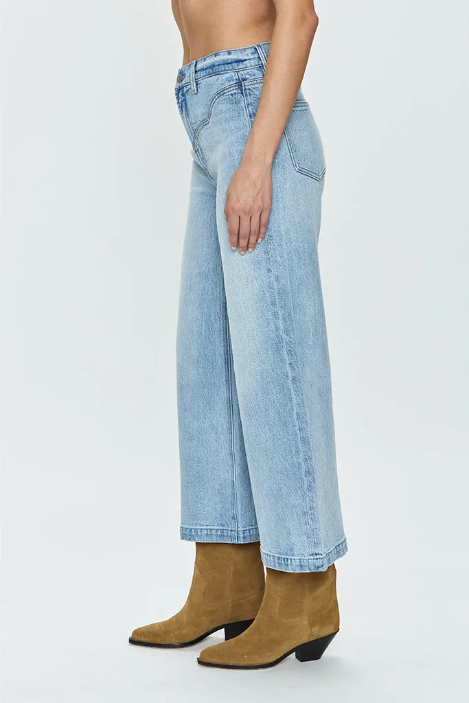 Pistola - Lana Crop Western High Rise Ultra Wide Leg Pant - Saint Vincent