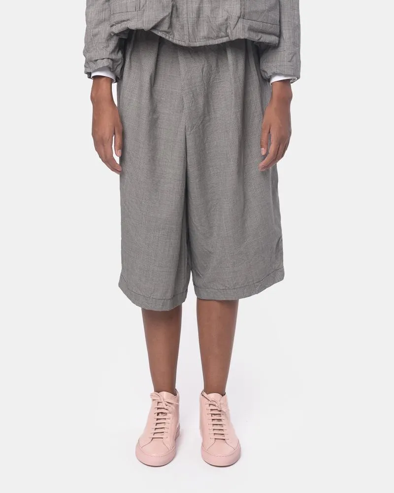 Pleated Culottes in Grey