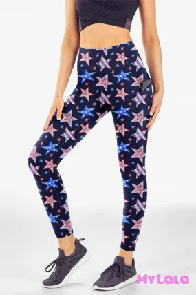 Pocket Leggings OS (Liberty Stars)