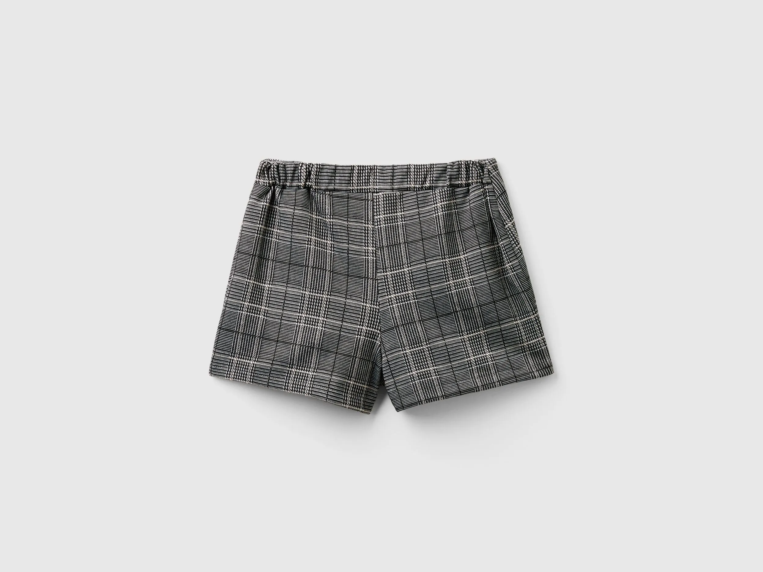 Prince of Wales culottes - Multi-color | Benetton