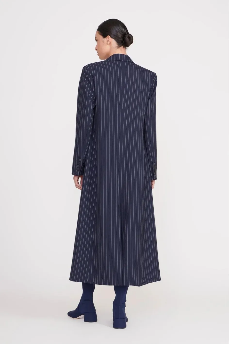 Ralph Coat Navy Stripe