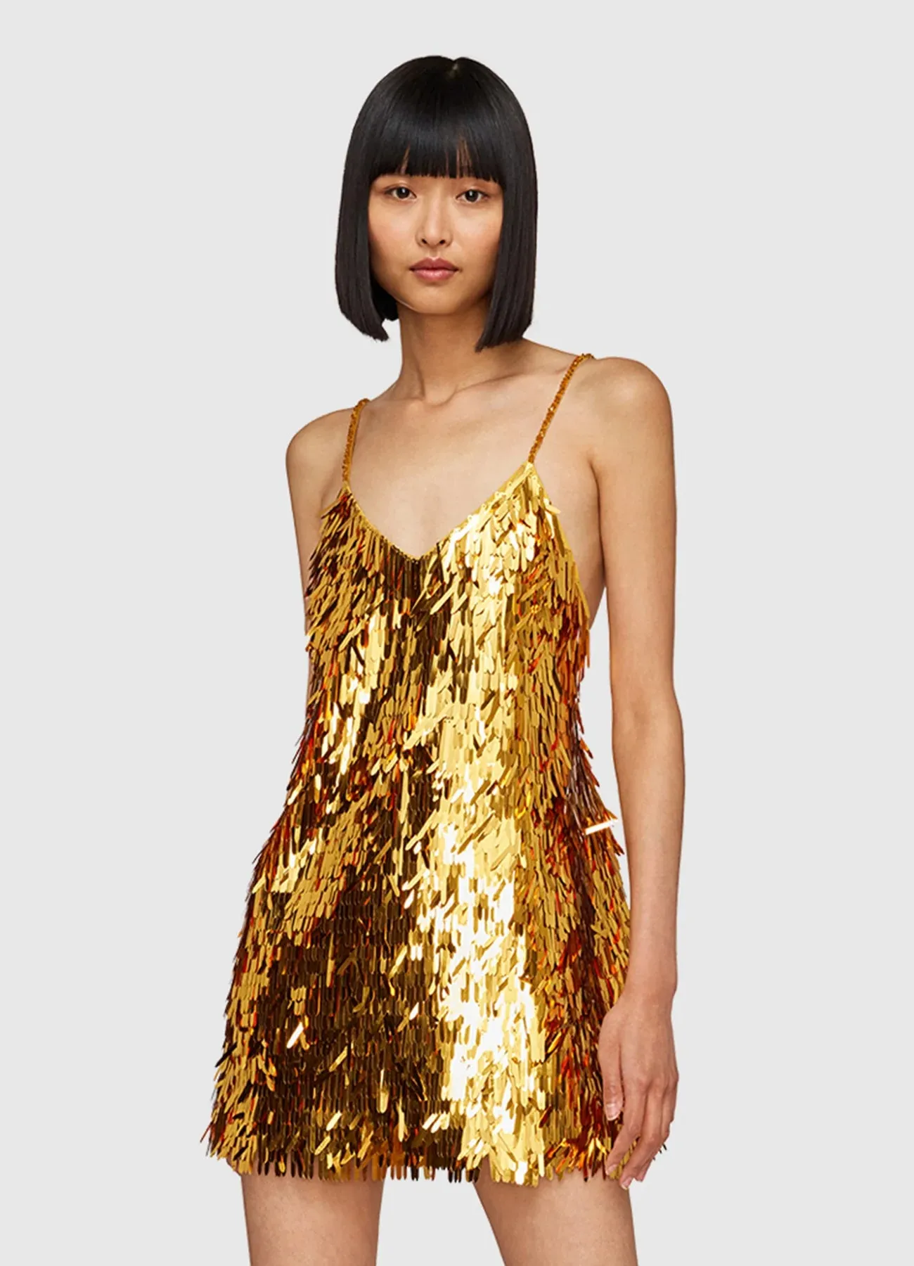 Robyn Sequin Slip Mini Dress