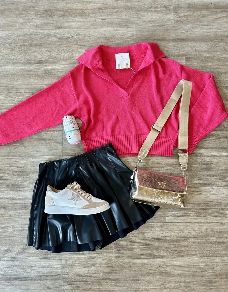 Roxy Sweater Fuchsia