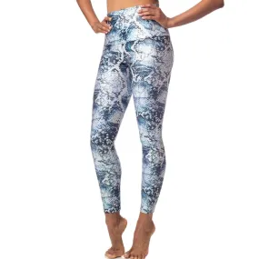 Sapphire Snake Shimmer Leggings