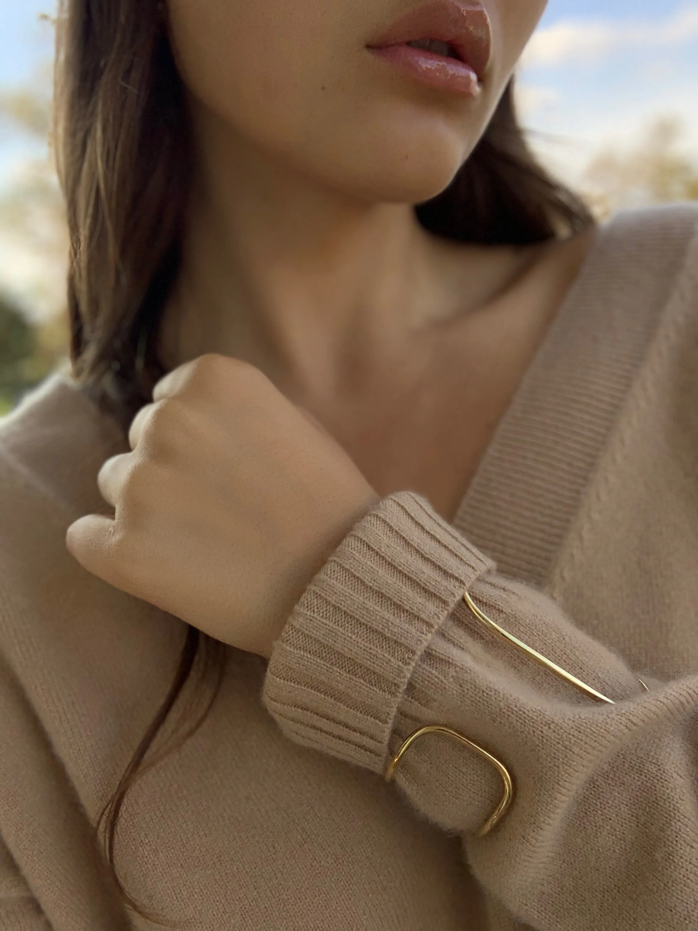 SEINNA Wrap Cuff - Gold - Bracelet