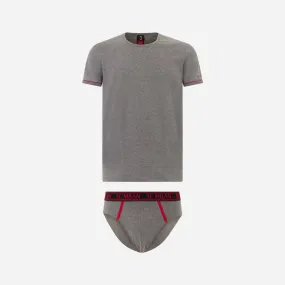 SET T-SHIRT AND SLIP MILAN