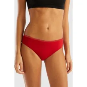 Slip Minnie con glitter donna Rosso