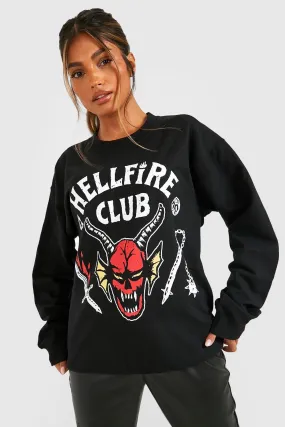 Stranger Things Hellfire Club License Sweater