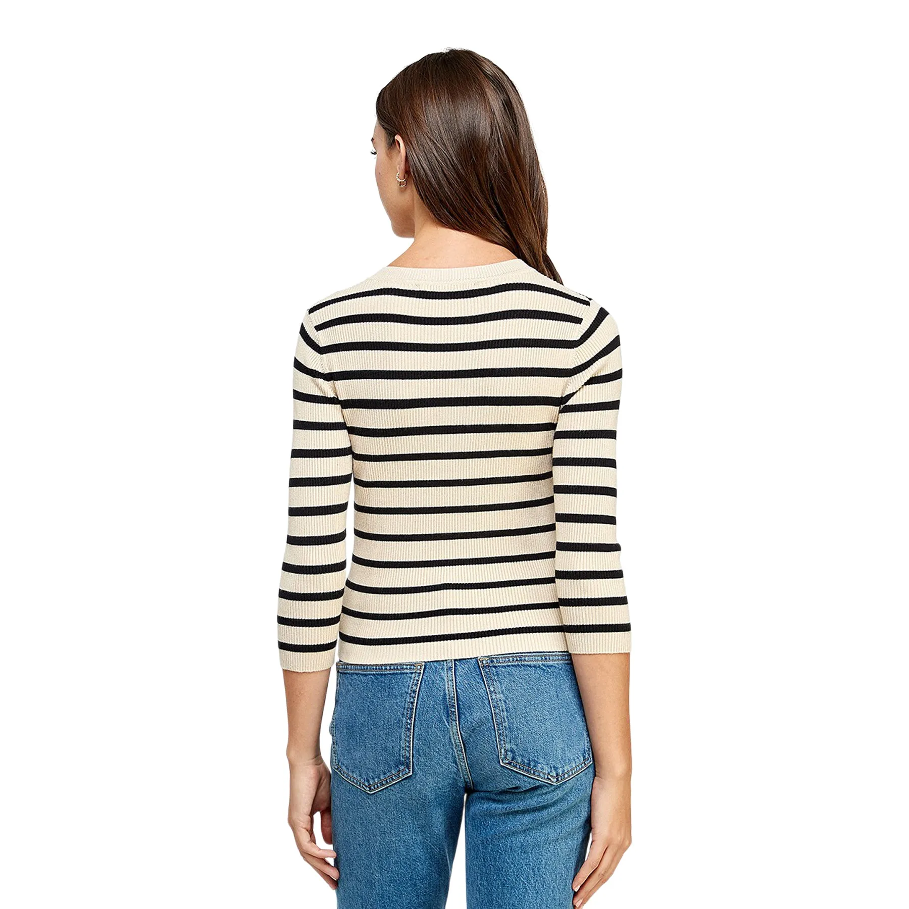 Stripe Crew Sweater