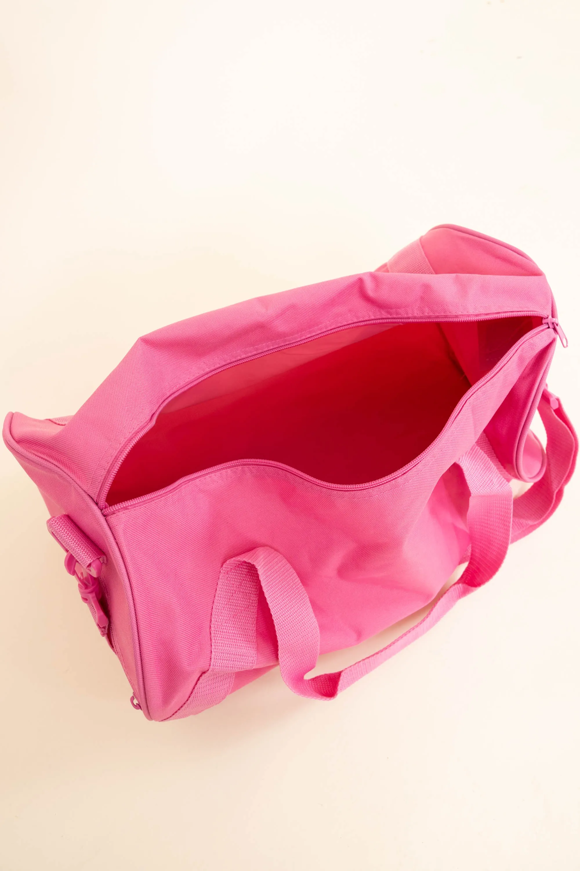 Stuff Me Duffle Bag, Hot Pink