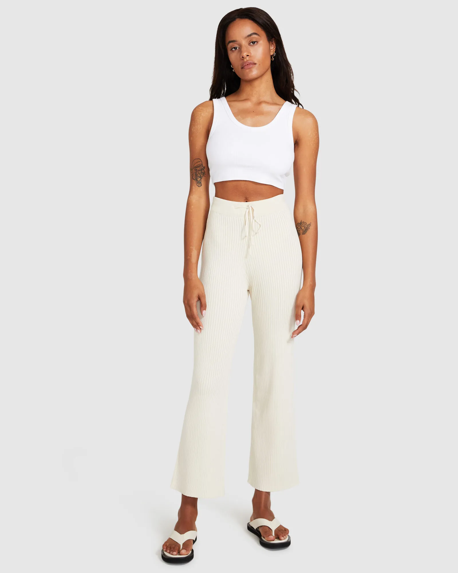 Subtitled Lucy Culottes Beige