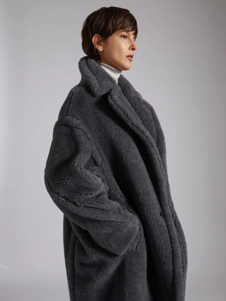 Teddy Coat Grey