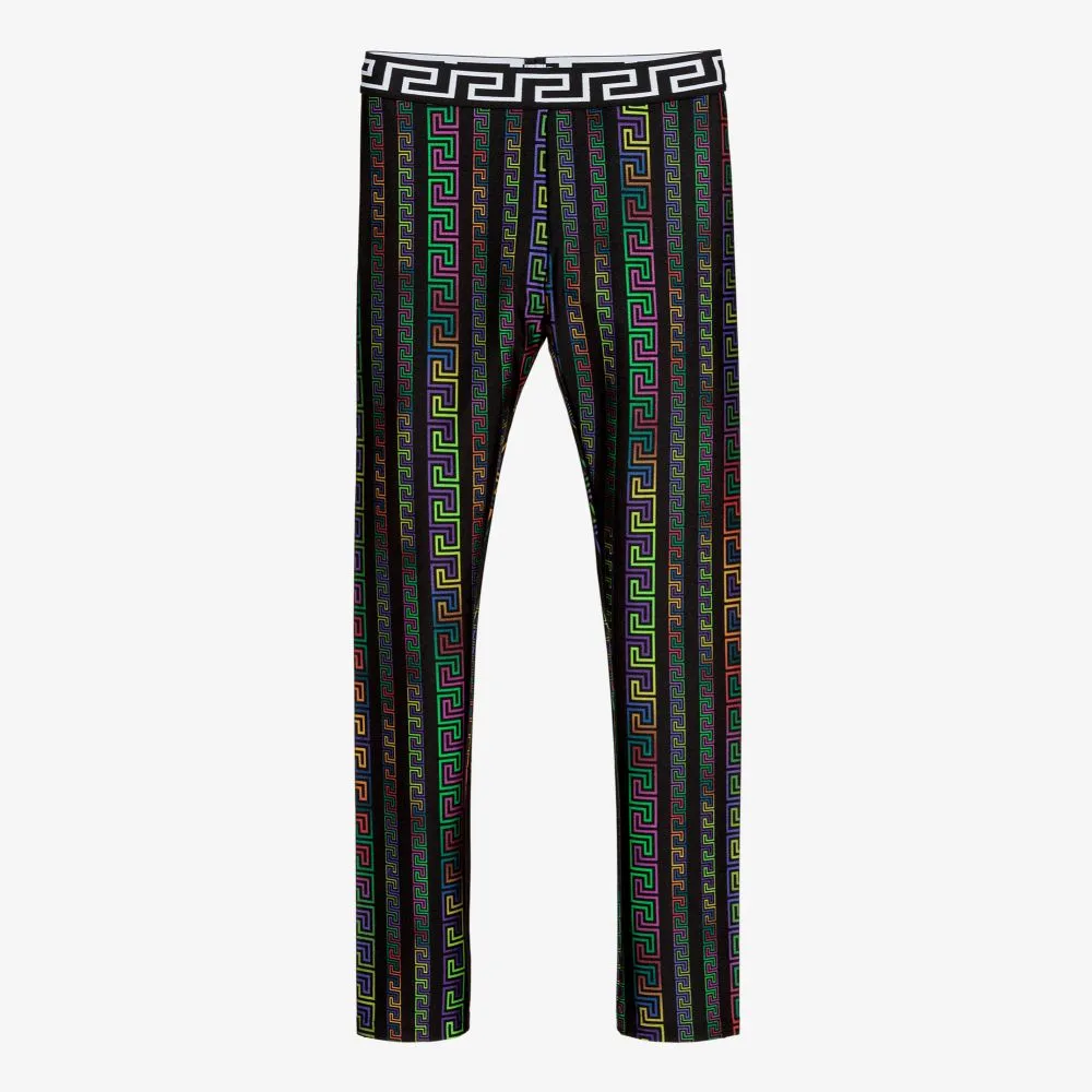 Teen Greek Fret Leggings 