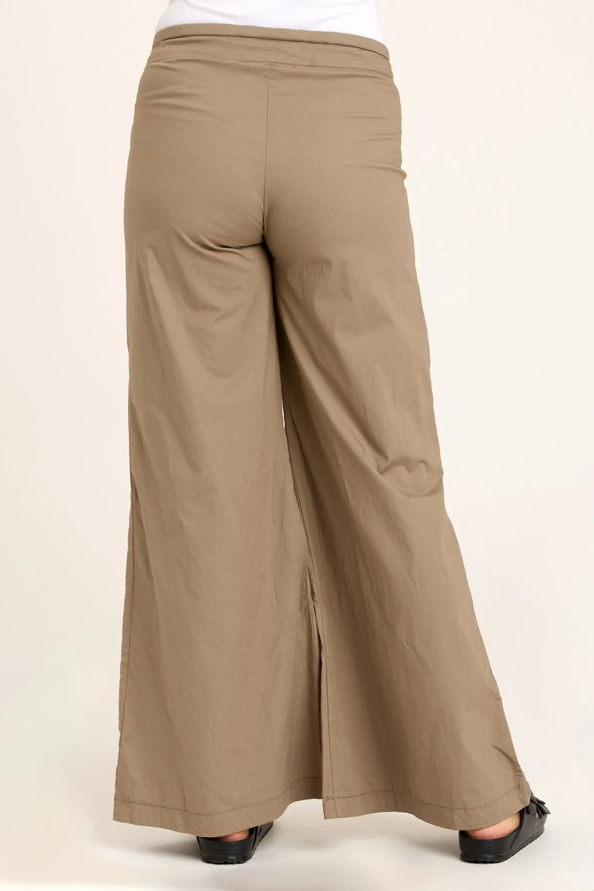 Terraced Wide Leg Pant