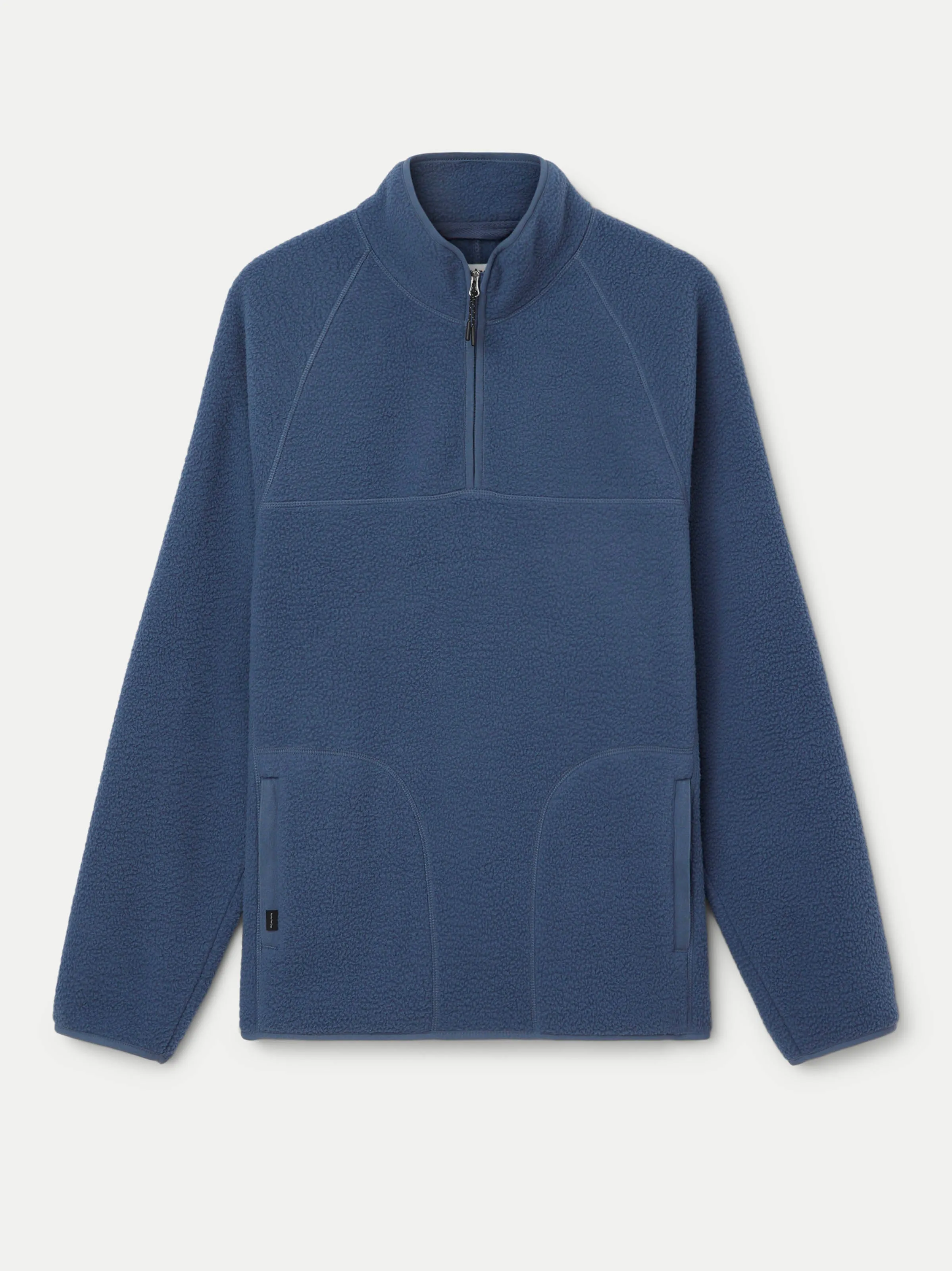 The Axis Polar Fleece Half Zip in Vintage Indigo