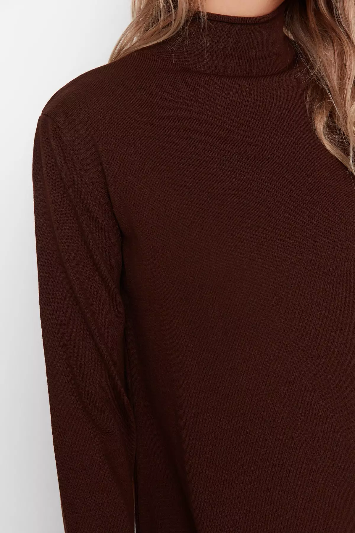 Trendyol MODEST Turtleneck Sweater Dress