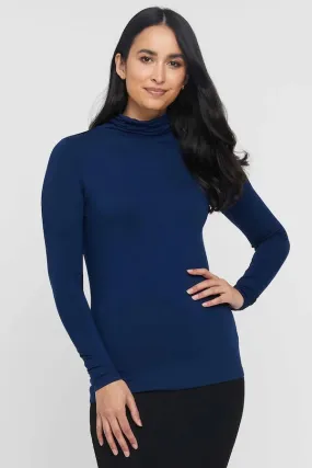 Turtleneck Bamboo Navy