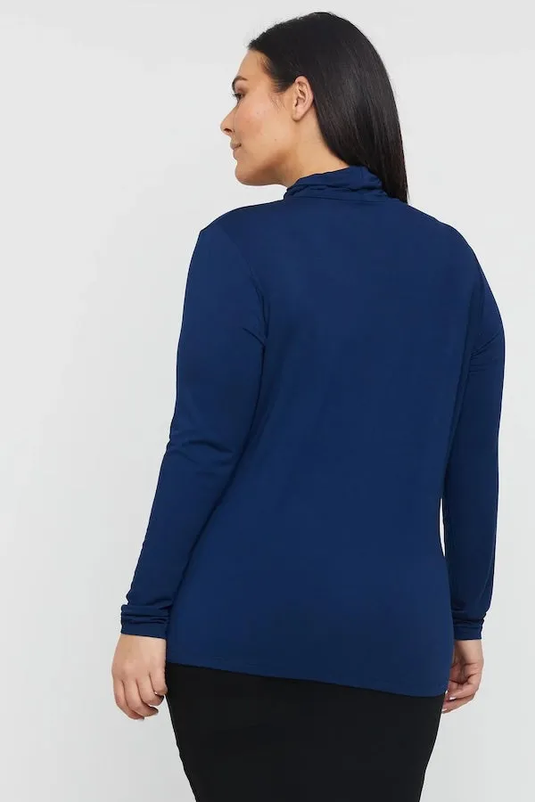 Turtleneck Bamboo Navy