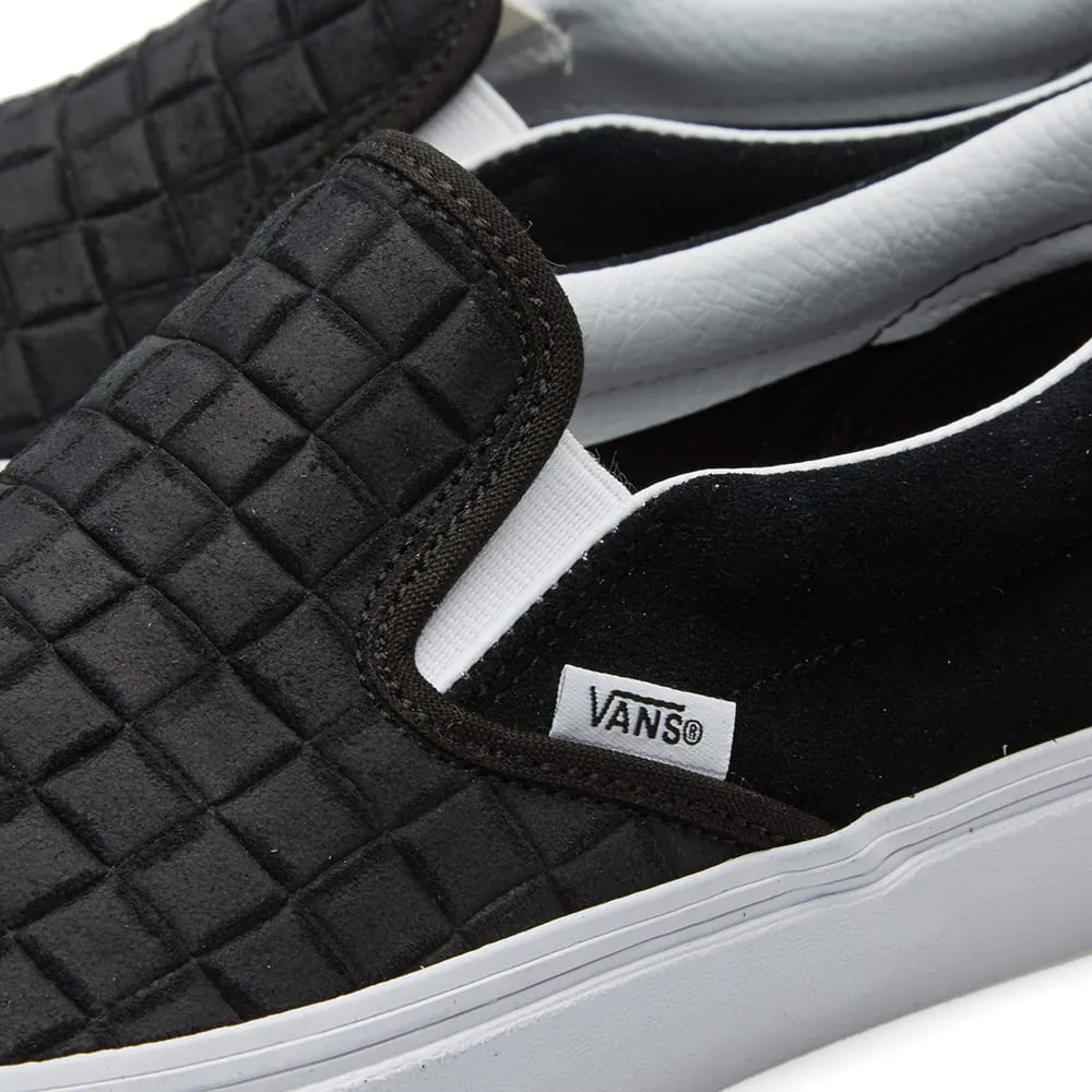 Vans Classic Slip OnBlack Suede Checkerboard