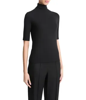 Vince Elbow Sleeve Turtleneck