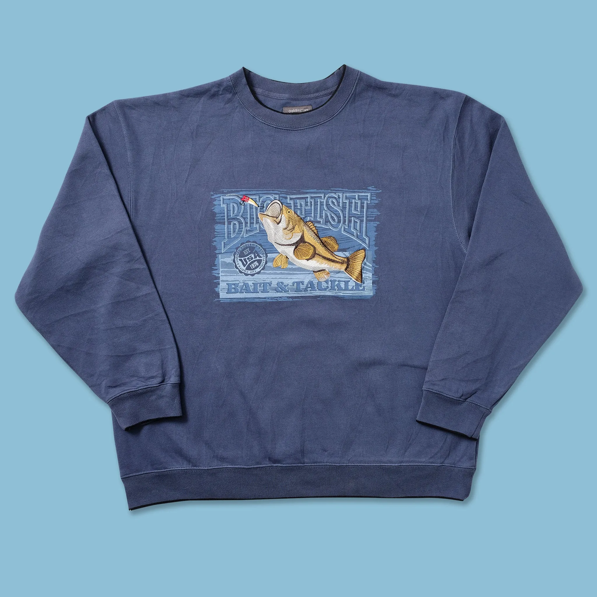 Vintage Fishing Sweater XLarge