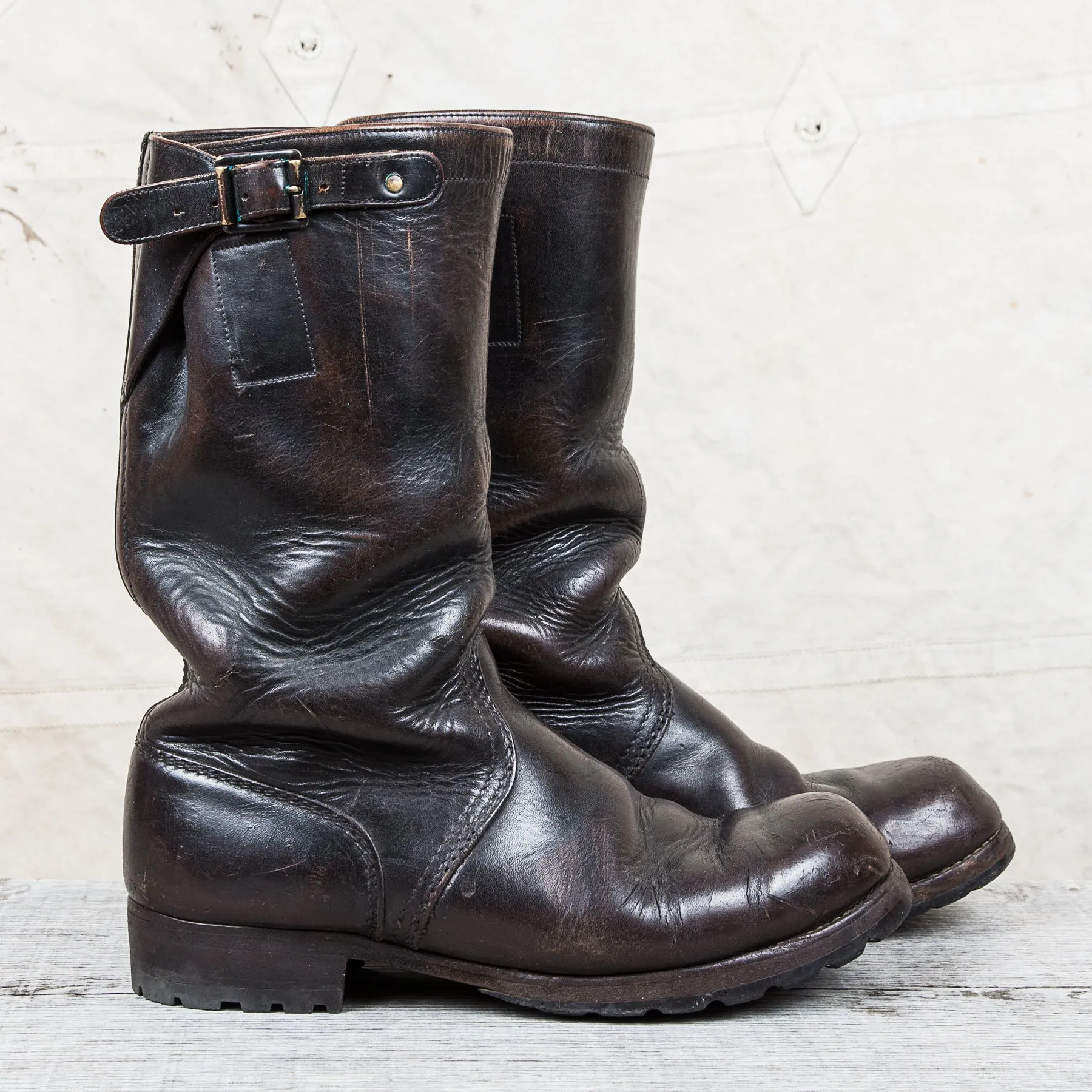 Vintage German Bundeswehr Engineer Boots