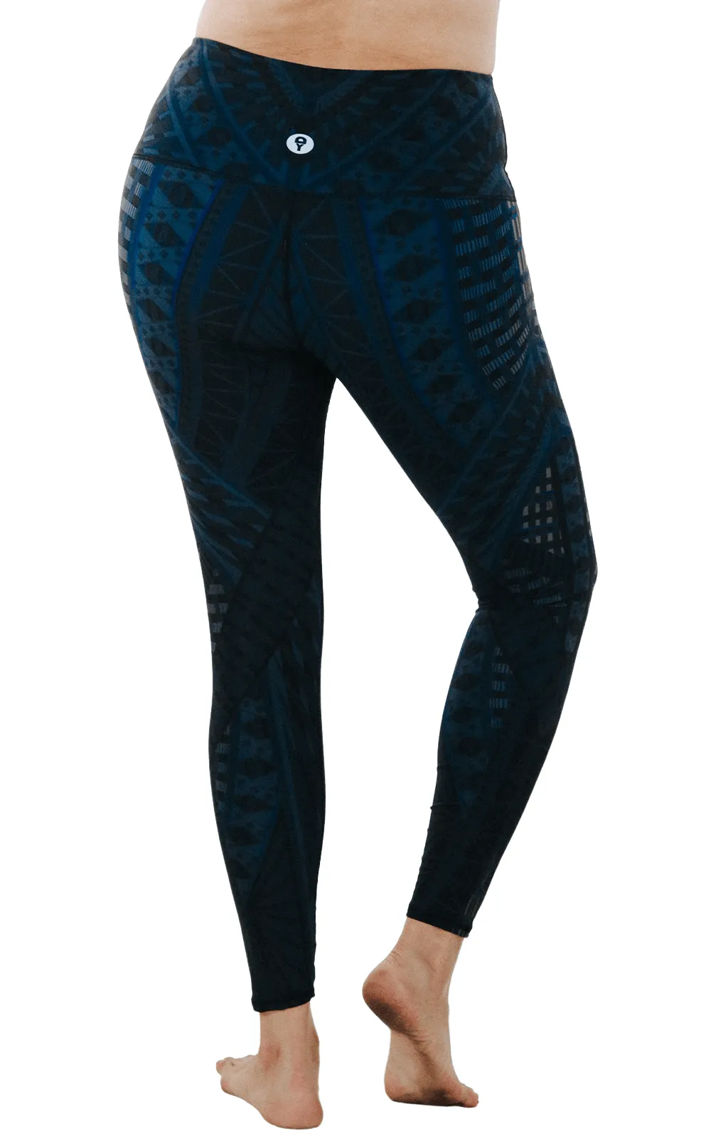 Warrior One Printed Yoga Leggings