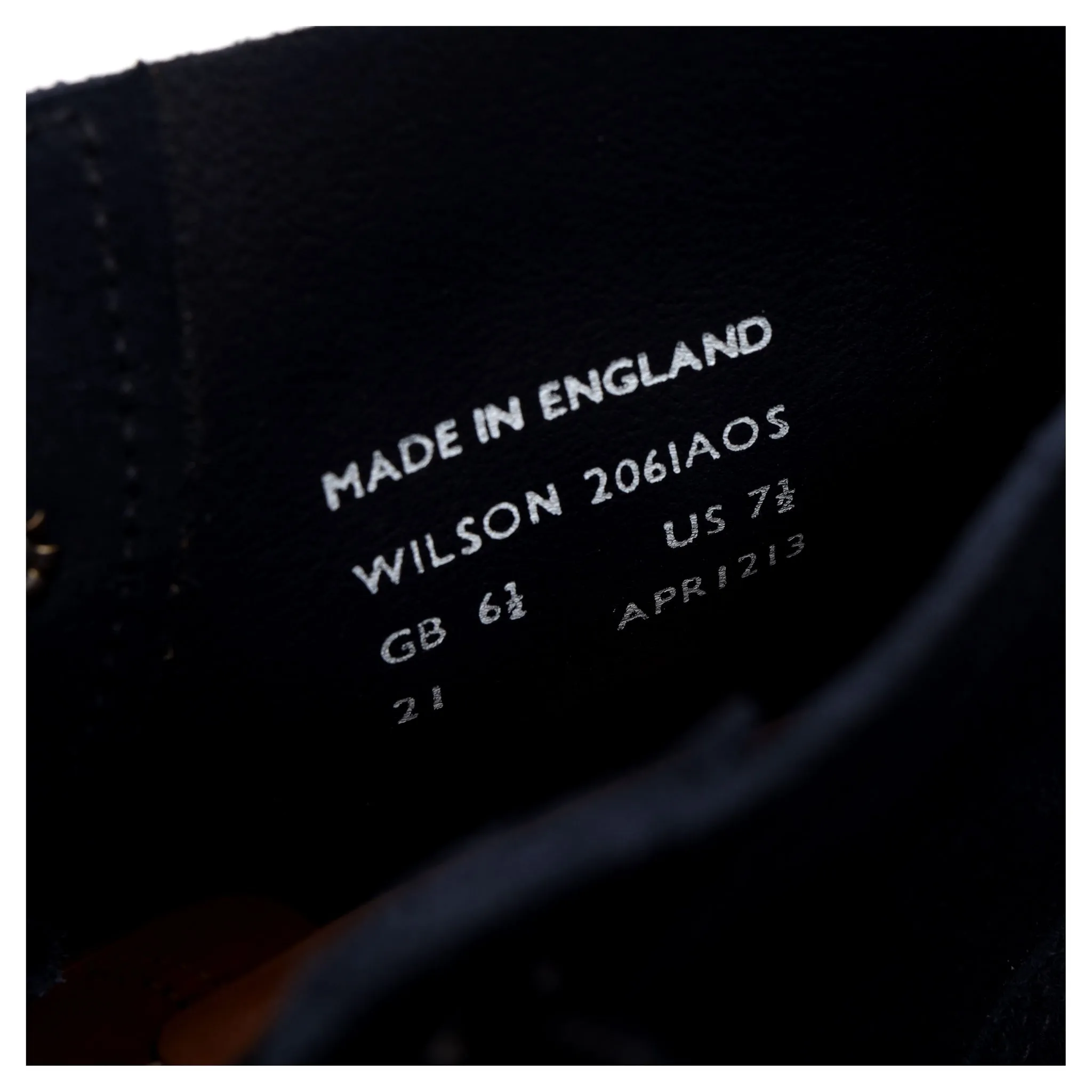 'Wilson' Navy Blue Suede Boots UK 6.5