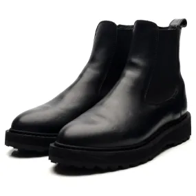 Women's 'Alberone' Black Leather Chelsea Boots UK 8 EU 41