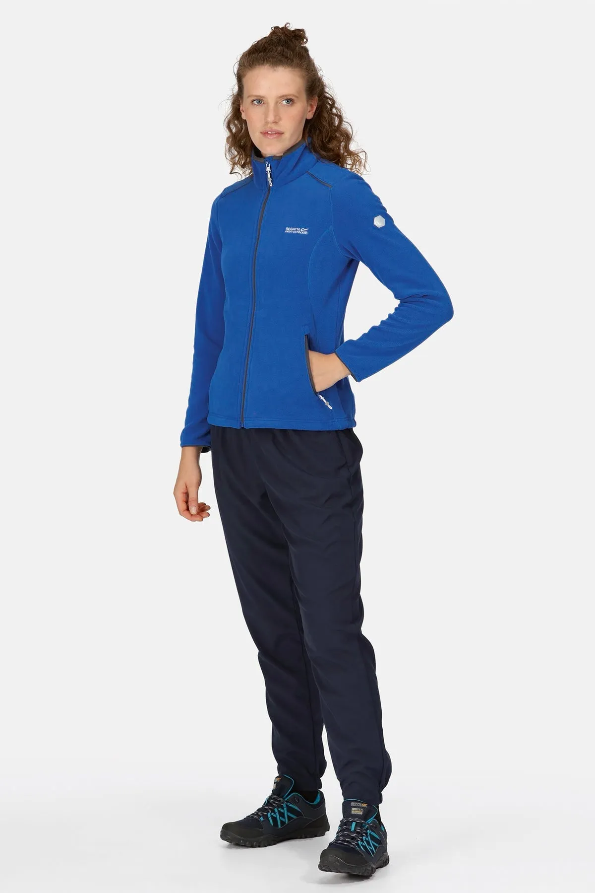 Women's Floreo IV Full Zip Fleece in Olympian Blue