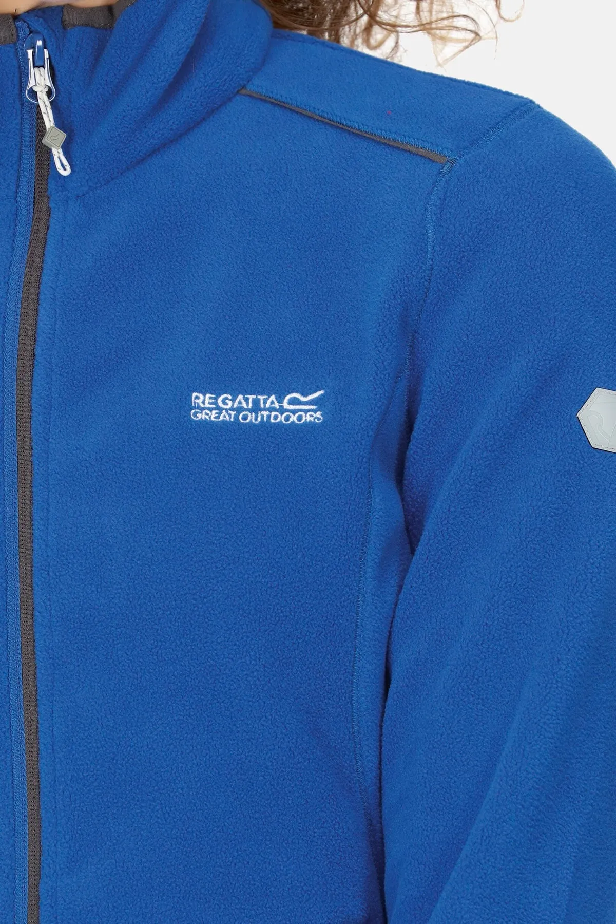 Women's Floreo IV Full Zip Fleece in Olympian Blue