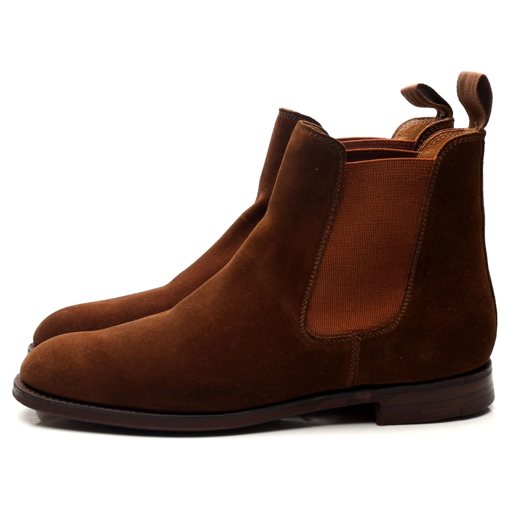 Women's 'Gresham' Brown Suede Chelsea Boots UK 4.5 C